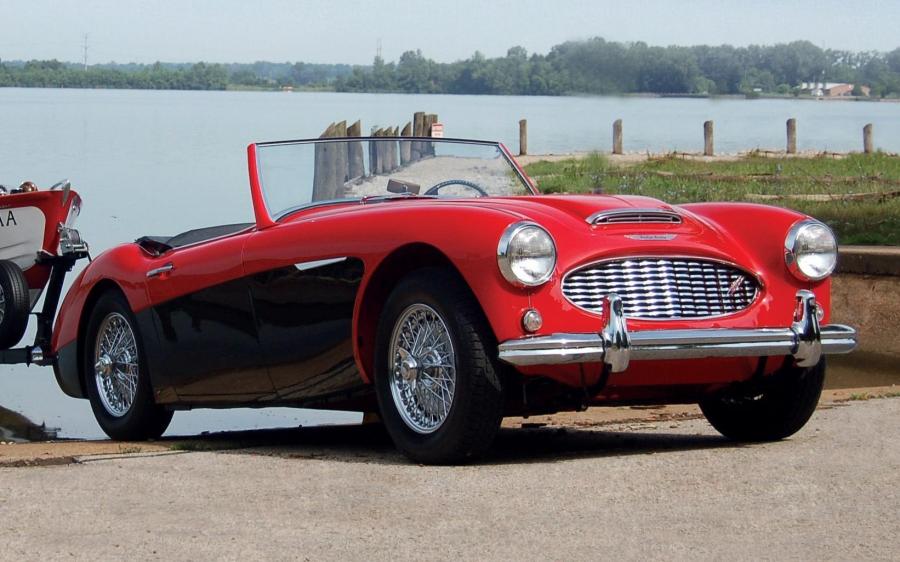 Austin-Healey 100-6 with Healey Ski-Master Speedboat (BN6) '1959